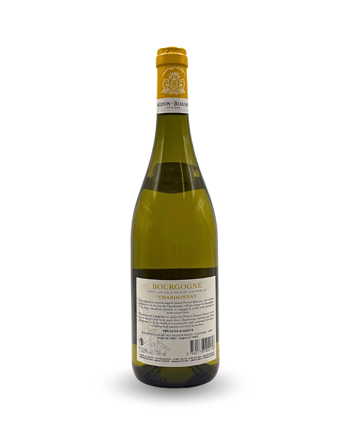 Bourgogne Chardonnay, Nuiton Beaunoy, 2022