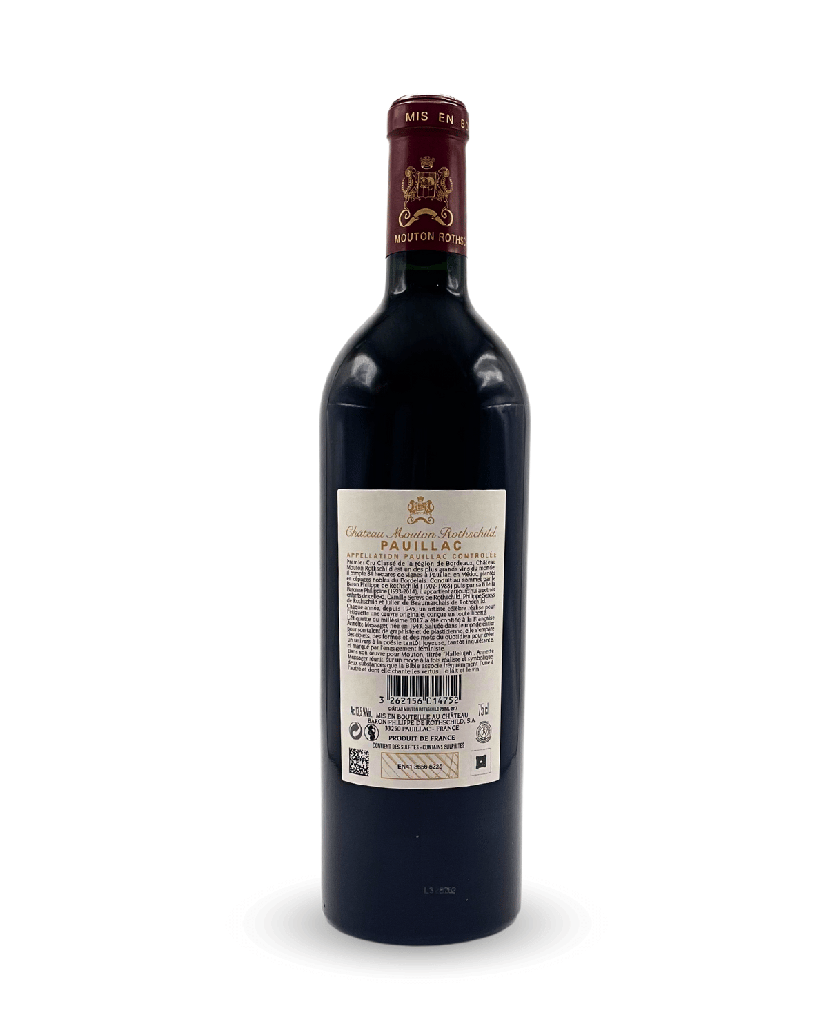 Château Mouton Rothschild, 1er cru classé, 2017