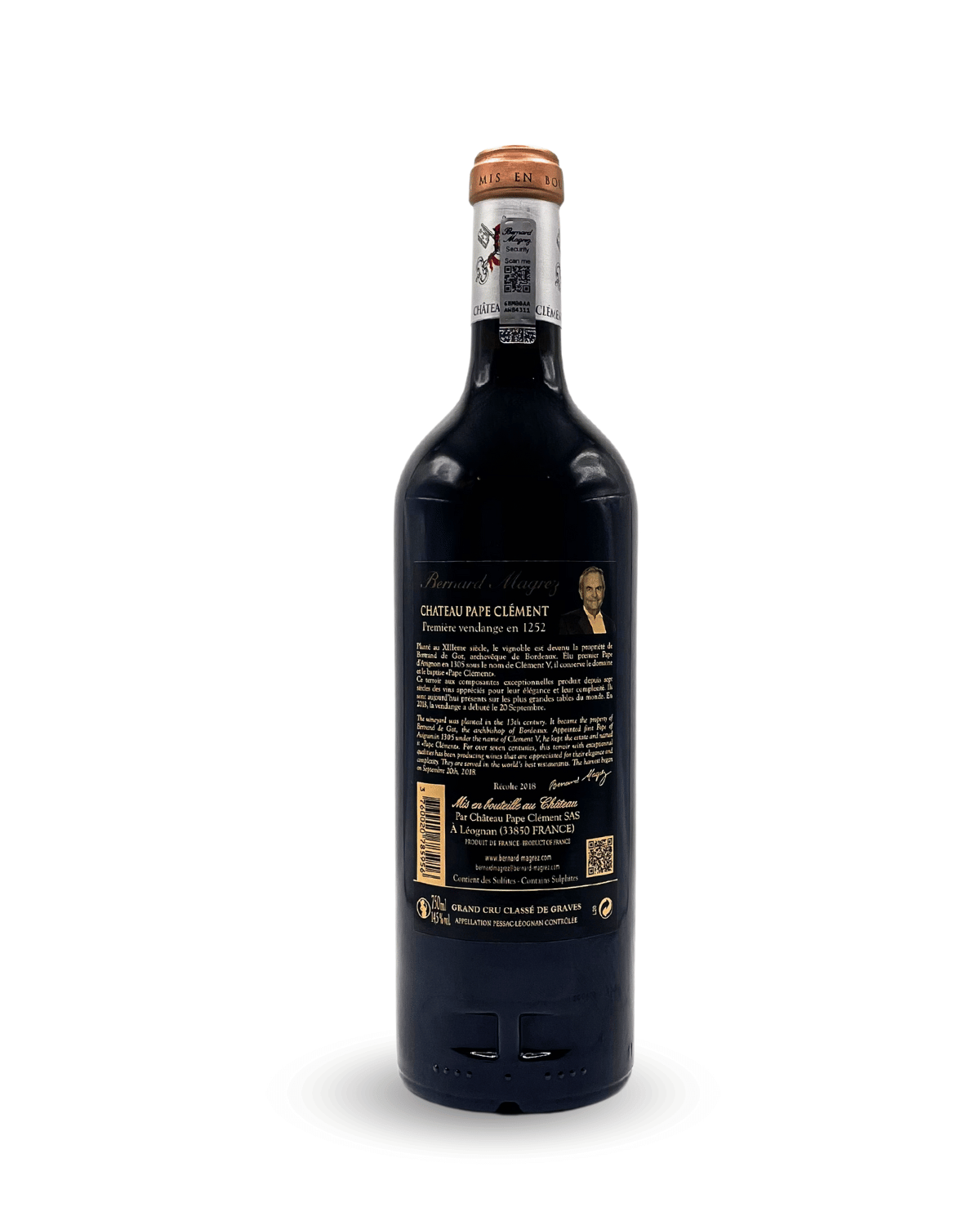 Château Pape Clément, grand cru classé, 2018